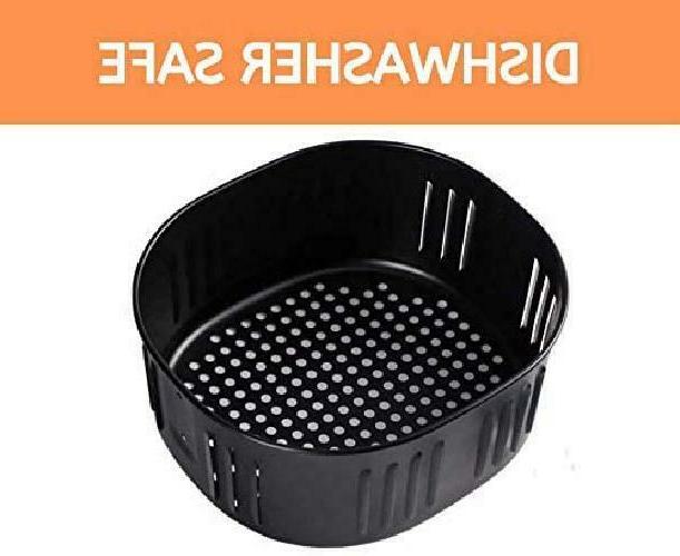 Air Fryer Replacement Basket For 5.5Qt / 5.8Qt
